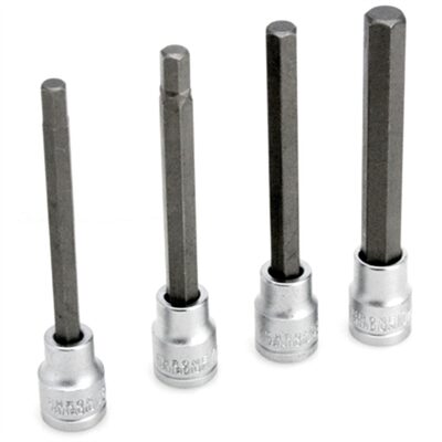 Wilmar Corp. / Performance Tool 4 Piece Metric Brake Caliper Hex Bit Set