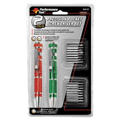 Wilmar Corp. / Performance Tool 2 Piece Precision Screwdrivers