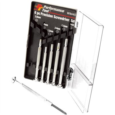 Wilmar Corp. / Performance Tool 6 Piece Precision Screwdriver Set