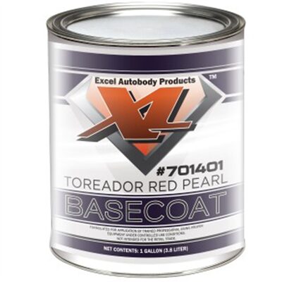 Excel Auto Body Products TOREADOR RED B/C GA.